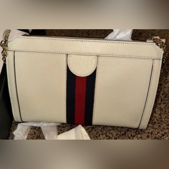 SOLD NEW Gucci Calfskin GG Ophidia Chain Shoulder / Crossbody Bag - Picture 3 of 10